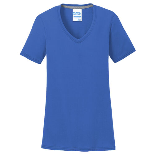 SC Waves Water Polo Tee - Ladies V Neck Thumbnail